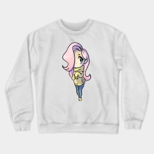 Chibi Fluttershy Crewneck Sweatshirt